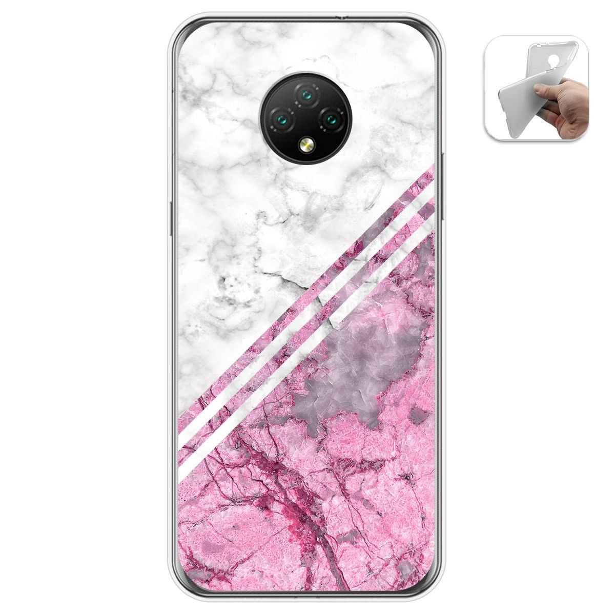 Funda Gel Tpu para Doogee X95 diseño Mármol 03 Dibujos