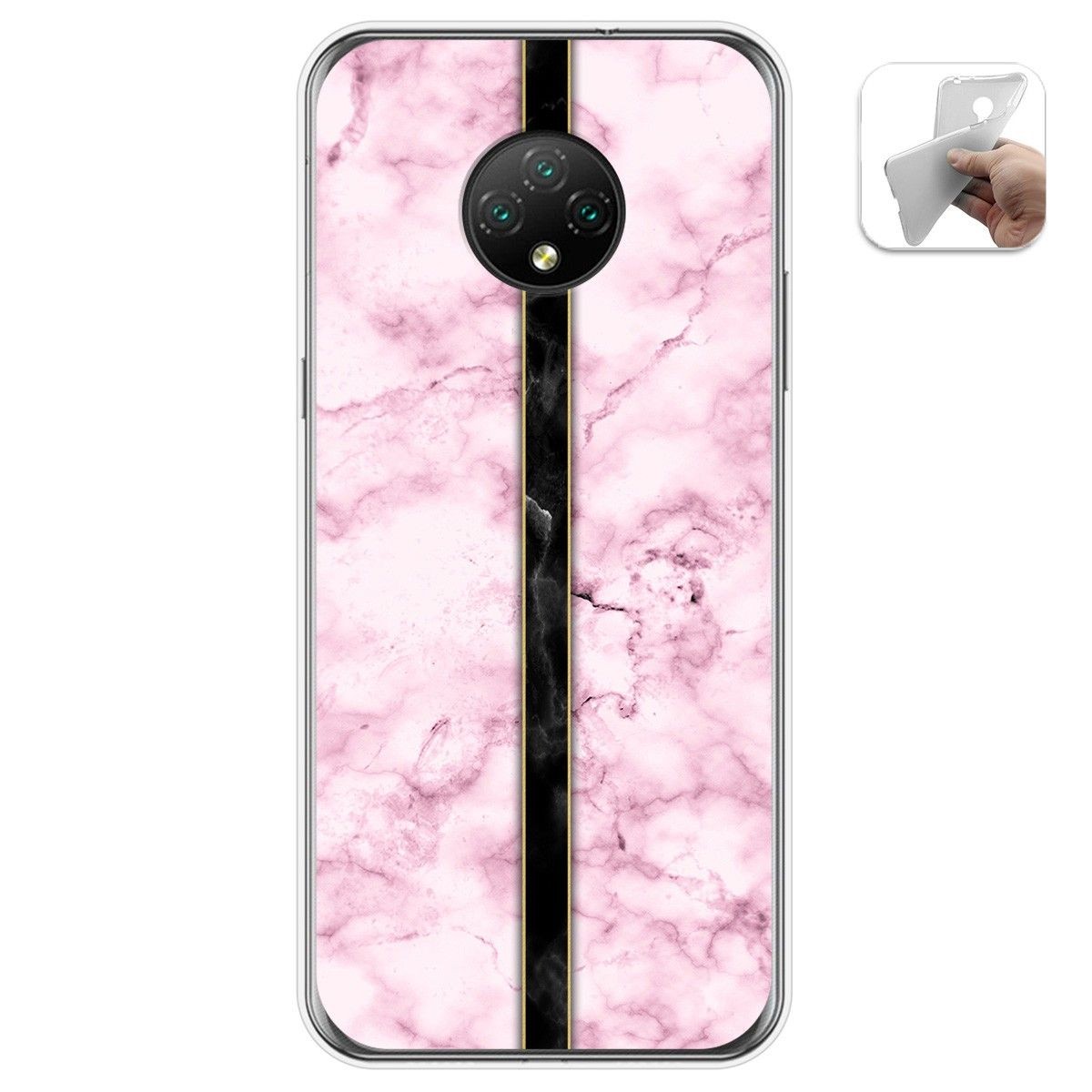 Funda Gel Tpu para Doogee X95 diseño Mármol 04 Dibujos