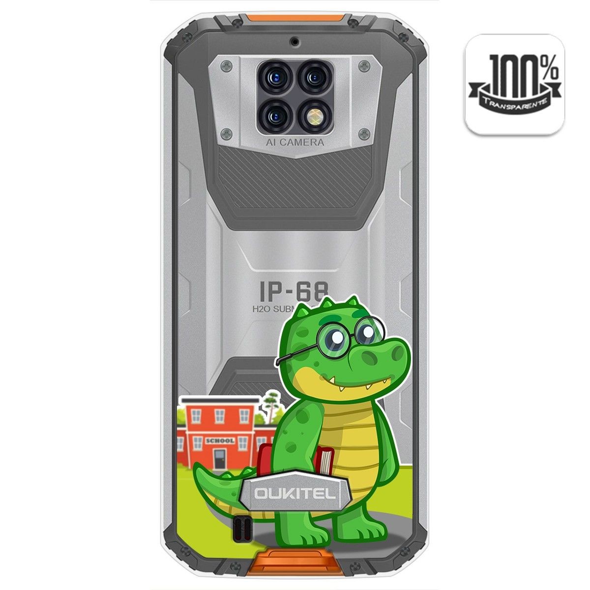 Funda Gel Transparente para Oukitel Wp6 diseño Coco Dibujos