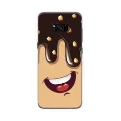 Funda Gel Tpu para Samsung Galaxy S8 Plus Diseño Helado Chocolate Dibujos