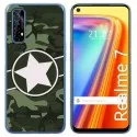 Funda Gel Tpu para Realme 7 diseño Camuflaje 01 Dibujos