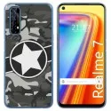 Funda Gel Tpu para Realme 7 diseño Camuflaje 02 Dibujos