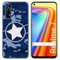 Funda Gel Tpu para Realme 7 diseño Camuflaje 03 Dibujos