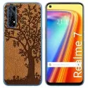 Funda Gel Tpu para Realme 7 diseño Cuero 03 Dibujos