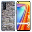 Funda Gel Tpu para Realme 7 diseño Ladrillo 02 Dibujos