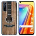 Funda Gel Tpu para Realme 7 diseño Madera 11 Dibujos