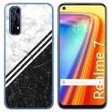 Funda Gel Tpu para Realme 7 diseño Mármol 01 Dibujos