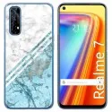 Funda Gel Tpu para Realme 7 diseño Mármol 02 Dibujos