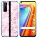 Funda Gel Tpu para Realme 7 diseño Mármol 04 Dibujos