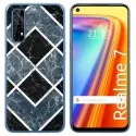 Funda Gel Tpu para Realme 7 diseño Mármol 06 Dibujos