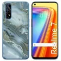 Funda Gel Tpu para Realme 7 diseño Mármol 09 Dibujos