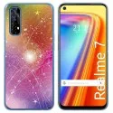 Funda Gel Tpu para Realme 7 diseño Abstracto Dibujos