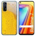 Funda Gel Tpu para Realme 7 diseño Cerveza Dibujos