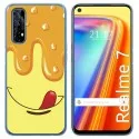 Funda Gel Tpu para Realme 7 diseño Helado Vainilla Dibujos