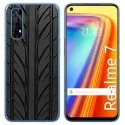 Funda Gel Tpu para Realme 7 diseño Neumatico Dibujos