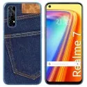 Funda Gel Tpu para Realme 7 diseño Vaquero Dibujos