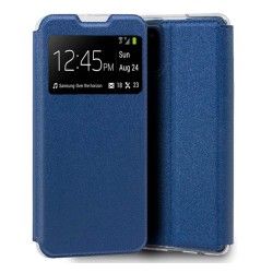 Funda Libro Soporte con Ventana para Xiaomi Mi 10T / Mi 10T Pro color Azul