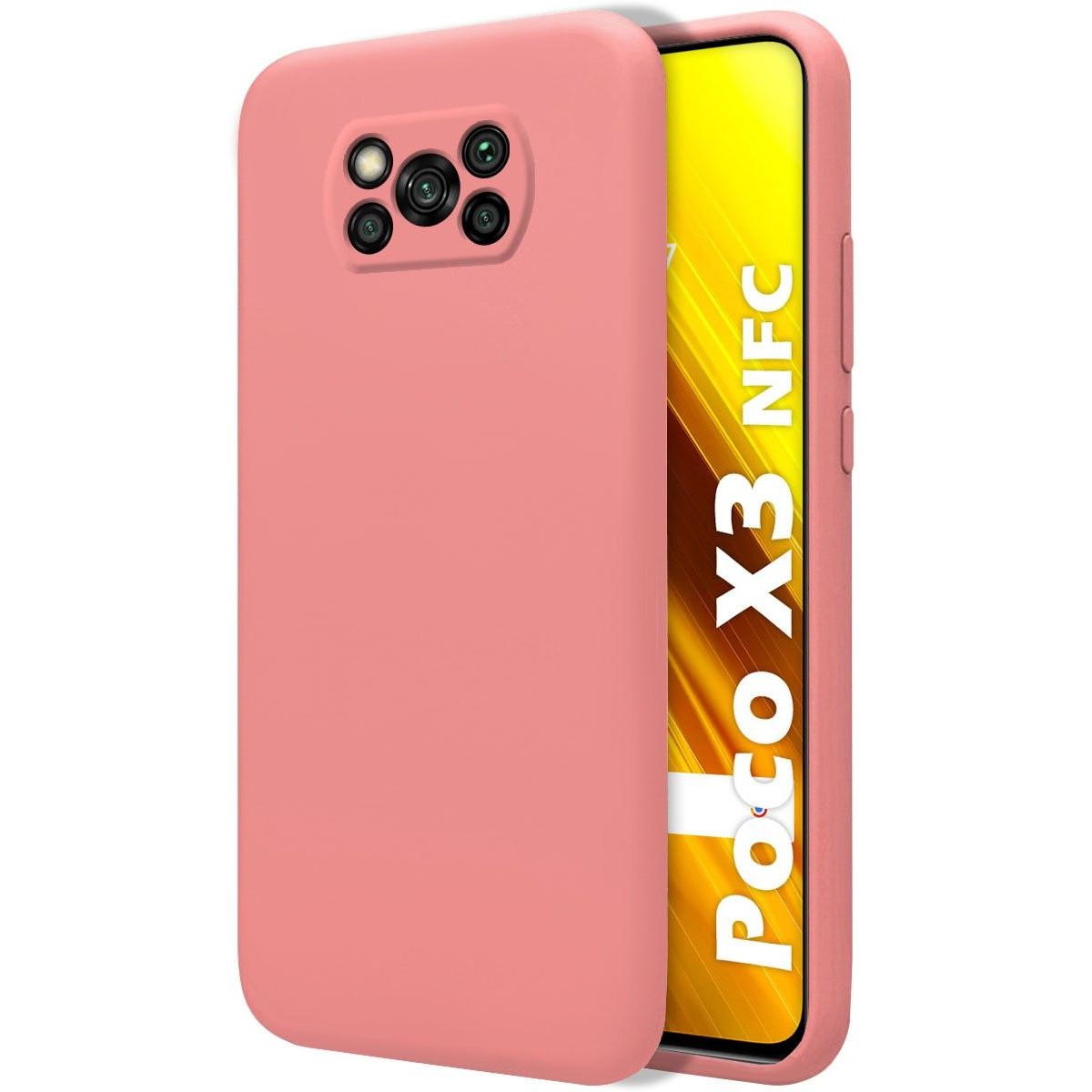 Funda Poco X3 / X3 Pro / X3 NFC de silicona líquida con colgante