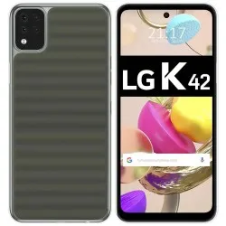 Funda Silicona Gel TPU Transparente para LG K42