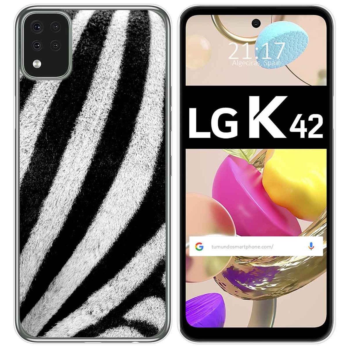 Funda Gel Tpu para LG K42 diseño Animal 02 Dibujos