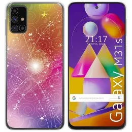 Funda Gel Tpu para Samsung Galaxy M31s diseño Abstracto Dibujos