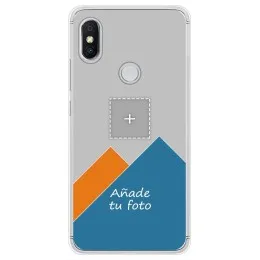 Personaliza tu Funda Gel Silicona Transparente con tu Fotografia para Xiaomi Redmi S2 Dibujo Personalizada