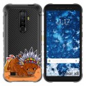 Funda Gel Transparente para Ulefone Armor X8 diseño Bufalo Dibujos