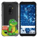 Funda Gel Transparente para Ulefone Armor X8 diseño Coco Dibujos