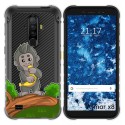 Funda Gel Transparente para Ulefone Armor X8 diseño Mono Dibujos