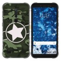 Funda Gel Tpu para Ulefone Armor X8 diseño Camuflaje 01 Dibujos