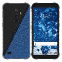 Funda Gel Tpu para Ulefone Armor X8 diseño Cuero 02 Dibujos