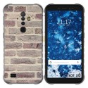 Funda Gel Tpu para Ulefone Armor X8 diseño Ladrillo 01 Dibujos