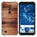 Funda Gel Tpu para Ulefone Armor X8 diseño Madera 02 Dibujos