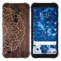 Funda Gel Tpu para Ulefone Armor X8 diseño Madera 06 Dibujos