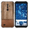 Funda Gel Tpu para Ulefone Armor X8 diseño Madera 09 Dibujos