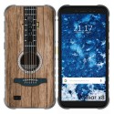 Funda Gel Tpu para Ulefone Armor X8 diseño Madera 11 Dibujos