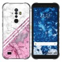 Funda Gel Tpu para Ulefone Armor X8 diseño Mármol 03 Dibujos