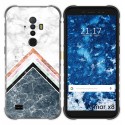 Funda Gel Tpu para Ulefone Armor X8 diseño Mármol 05 Dibujos