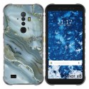 Funda Gel Tpu para Ulefone Armor X8 diseño Mármol 09 Dibujos