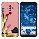 Funda Gel Tpu para Ulefone Armor X8 diseño Brochas Dibujos