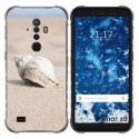 Funda Gel Tpu para Ulefone Armor X8 diseño Concha Dibujos