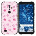 Funda Gel Tpu para Ulefone Armor X8 diseño Flores Dibujos