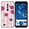 Funda Gel Tpu para Ulefone Armor X8 diseño Flores Vintage Dibujos