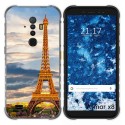 Funda Gel Tpu para Ulefone Armor X8 diseño Paris Dibujos