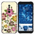 Funda Gel Tpu para Ulefone Armor X8 diseño Primavera En Flor Dibujos