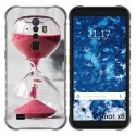 Funda Gel Tpu para Ulefone Armor X8 diseño Reloj Dibujos