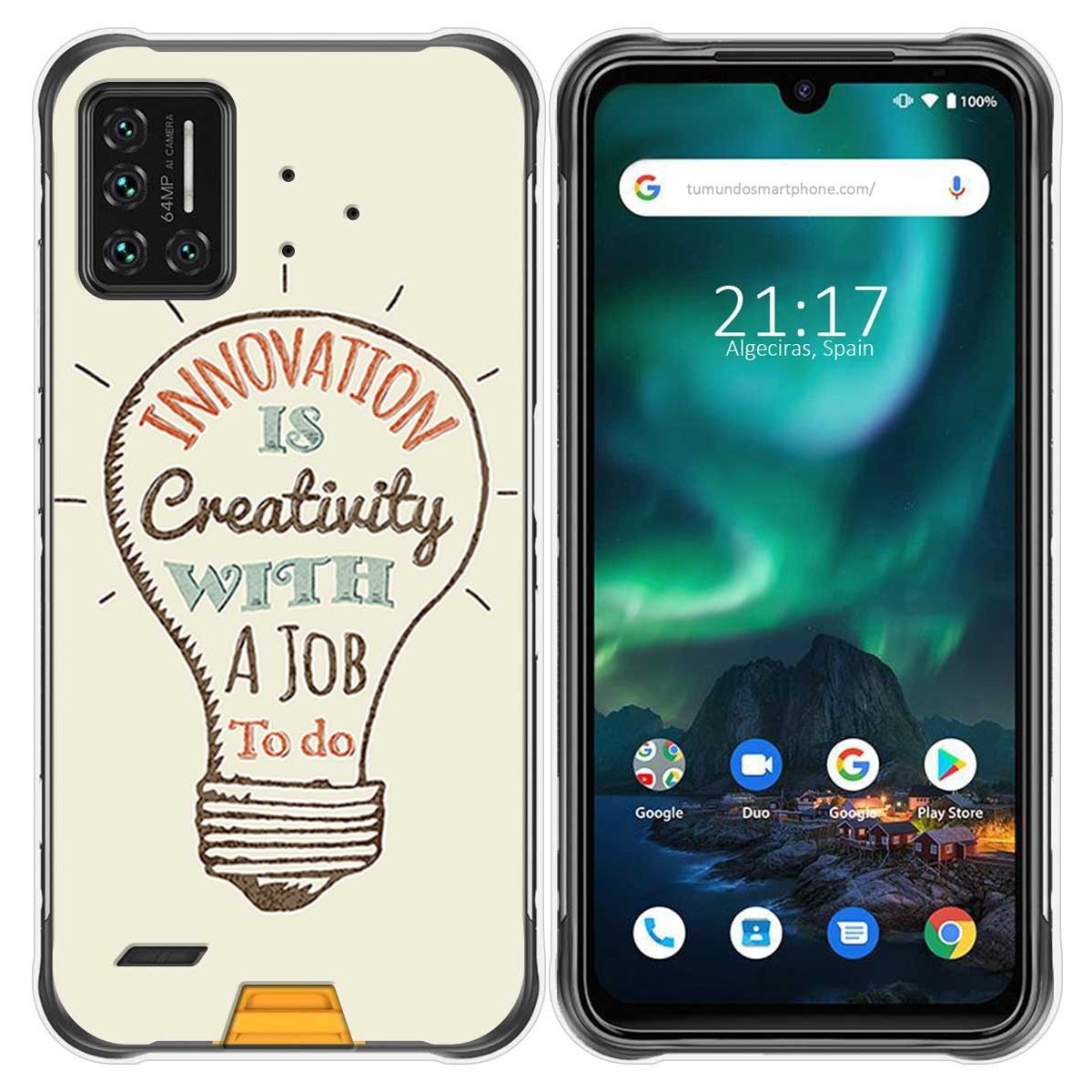 Funda Gel Tpu para Umidigi Bison diseño Creativity Dibujos