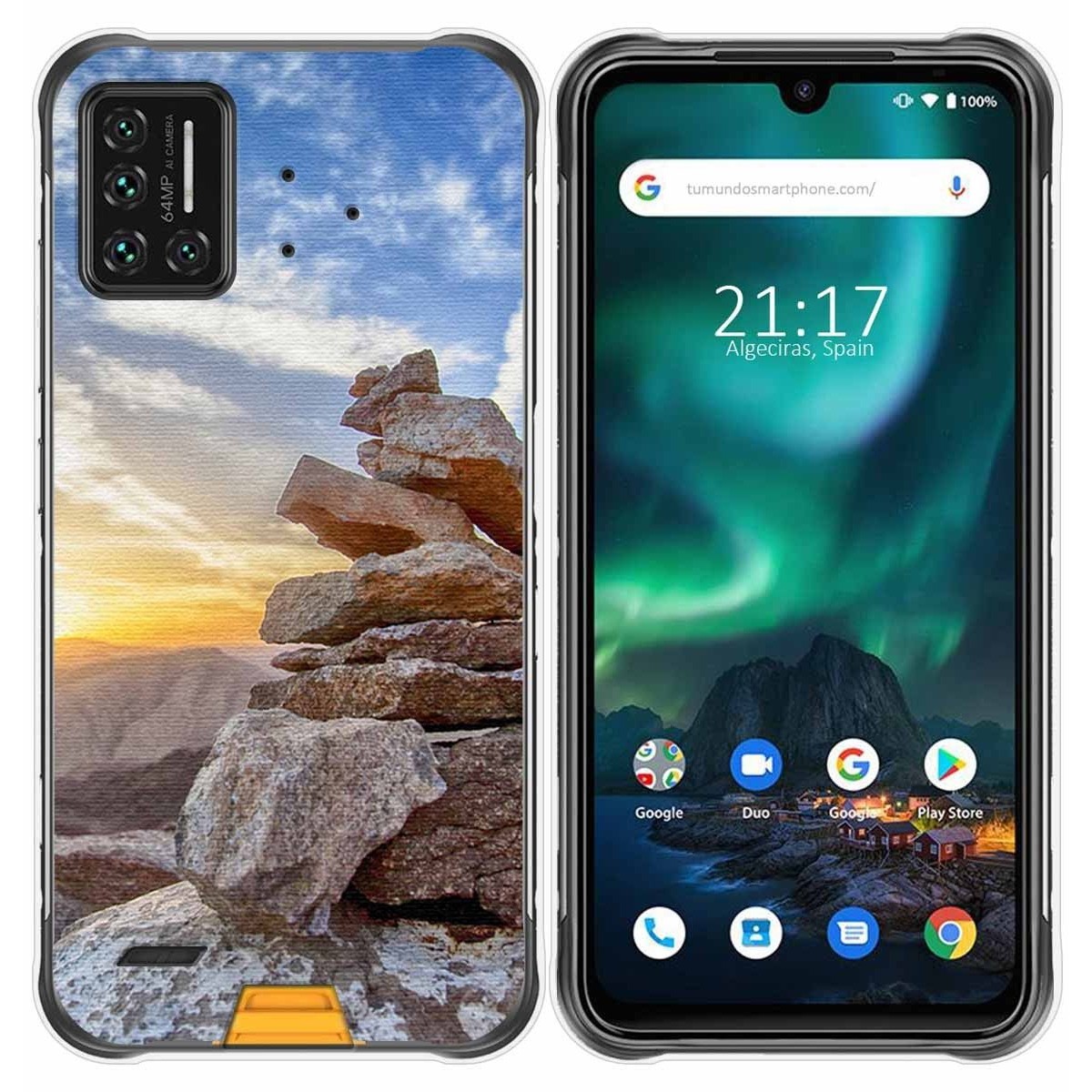 Funda Gel Tpu para Umidigi Bison diseño Sunset Dibujos