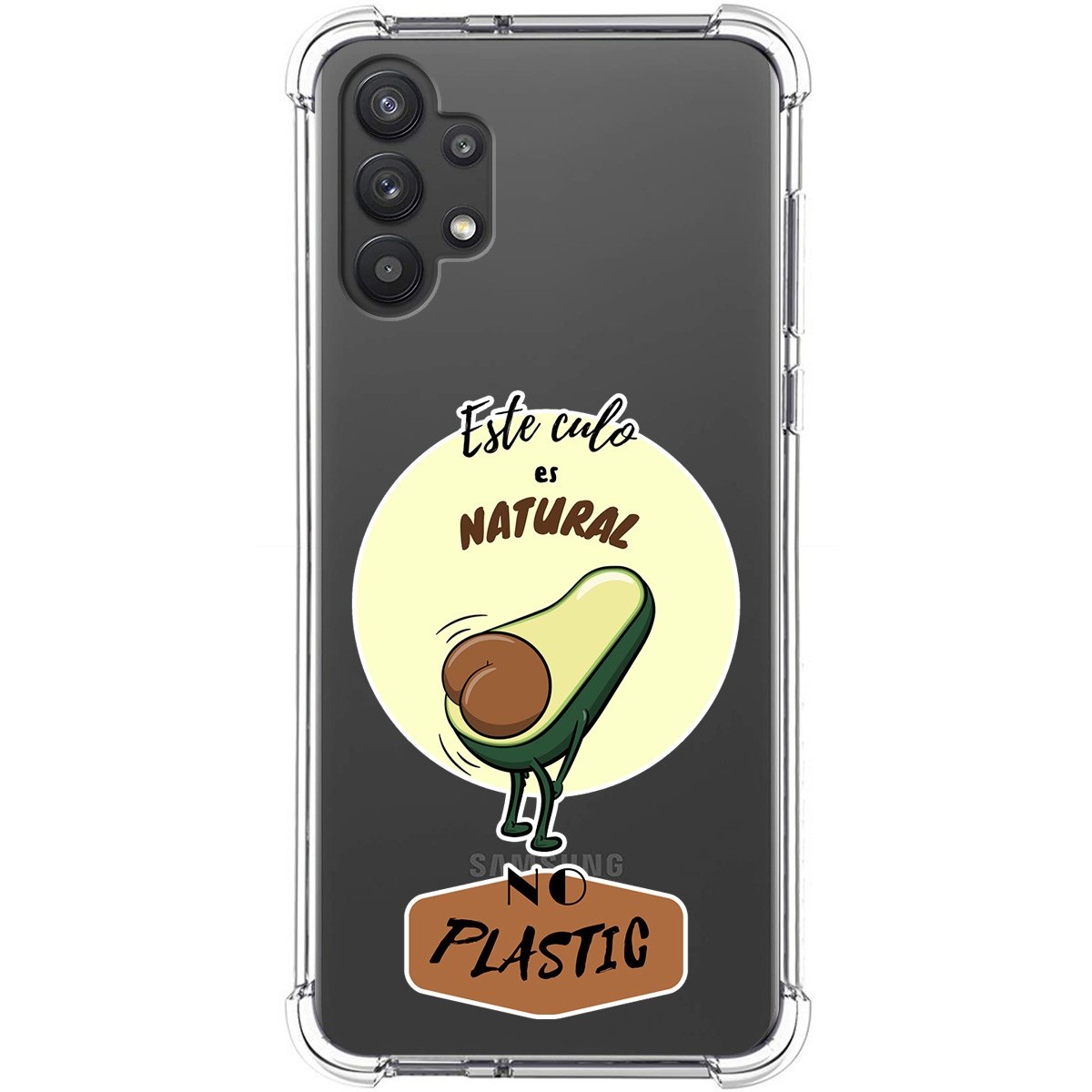 Funda Silicona Antigolpes para Samsung Galaxy A32 5G diseño Culo Natural Dibujos