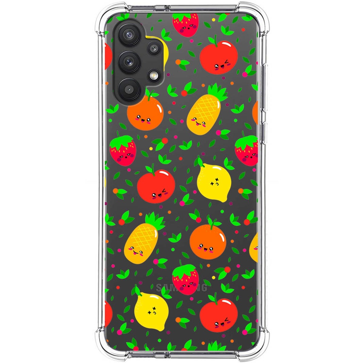 Funda Silicona Antigolpes para Samsung Galaxy A32 5G diseño Frutas 01 Dibujos